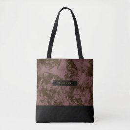 Marmorbraun | Schicker Feiertags-Einkaufsbeutel