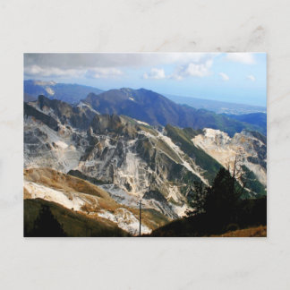 Marmorbrüche, Carrara - Italien Postkarte