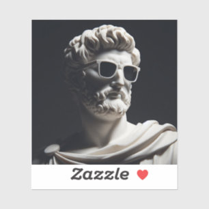 Marmorbüste Aufkleber