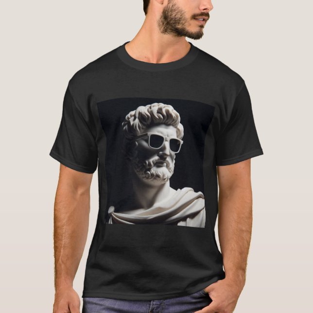 Marmorbüste T-Shirt (Vorderseite)