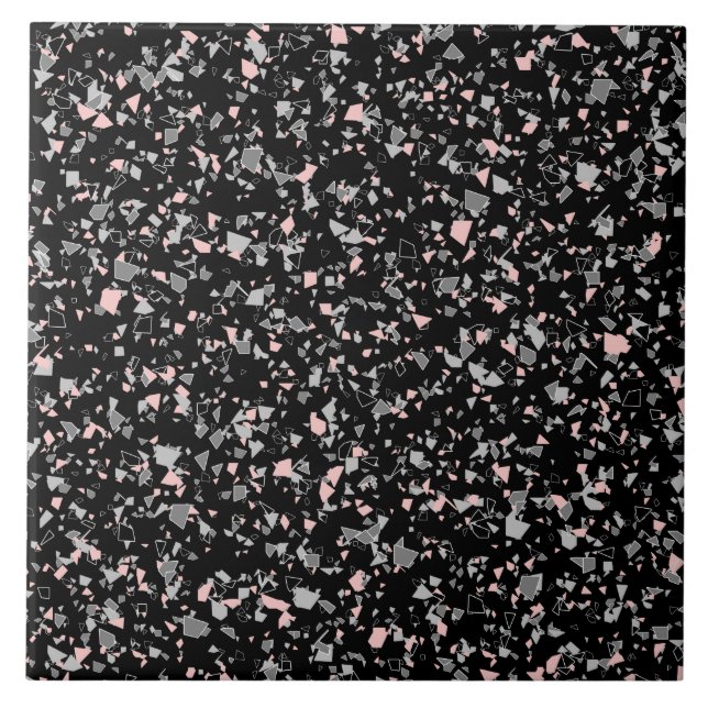 Marmorchips Gestein formen Teile abstrakt struktur Fliese (Vorderseite)