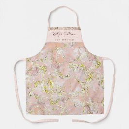 Marmordesign Schönheit berufliche Schürze