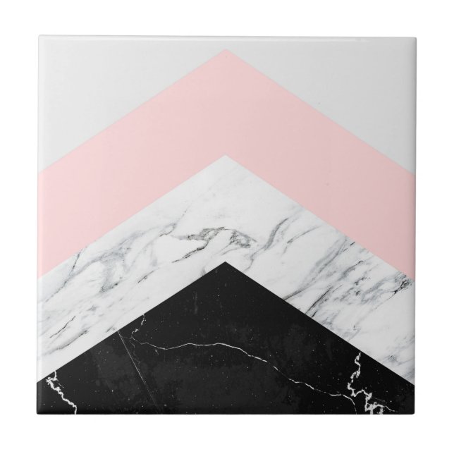 Marmordreiecke Fliese (Vorderseite)