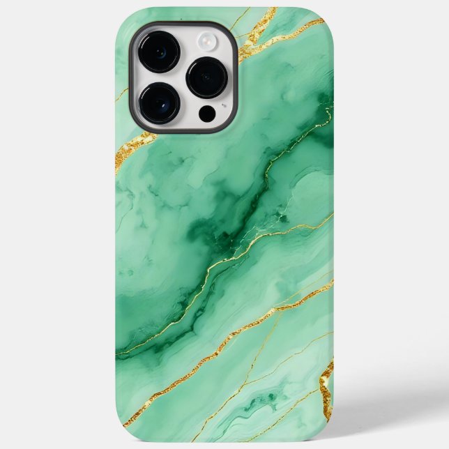 Marmoreffekt  Case-Mate iPhone hülle (Rückseite)