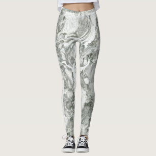 Marmoreffekt personalisiert leggings