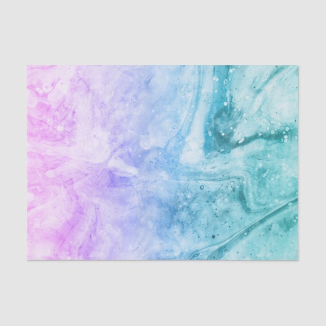 Marmorfarbenes gestrichenes Lackpapier Seidenpapier (Vorderseite)