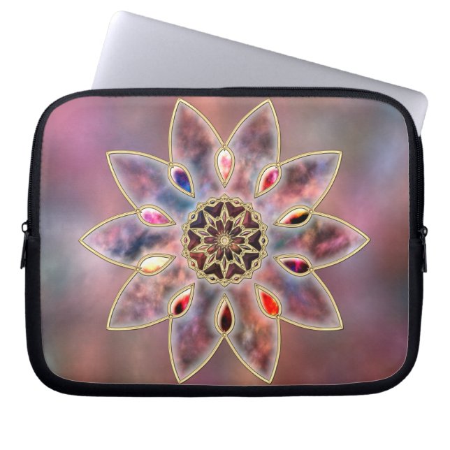 Marmorgalaxien Laptop-Sieb Laptopschutzhülle (Vorderseite)