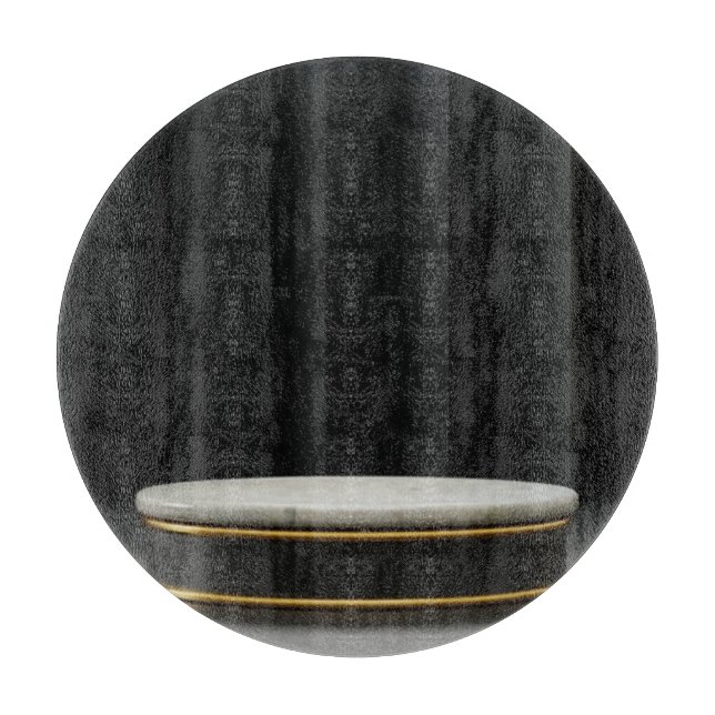 Marmorglas-Schneidplatte Schneidebrett (Vorderseite)