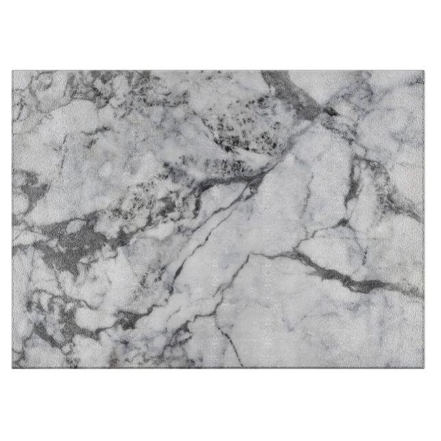 Marmorglasschneiden-Brett Schneidebrett (Vorderseite)