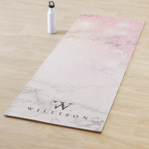 MarmorGlitzer Personalisiert Yogamatte