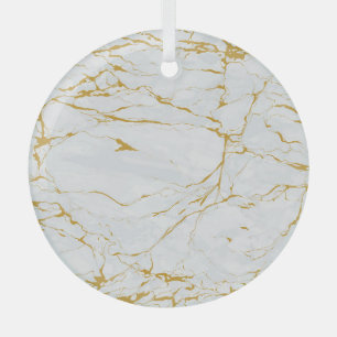 Marmorgoldene Textur Nahtloses Muster Ornament Aus Glas