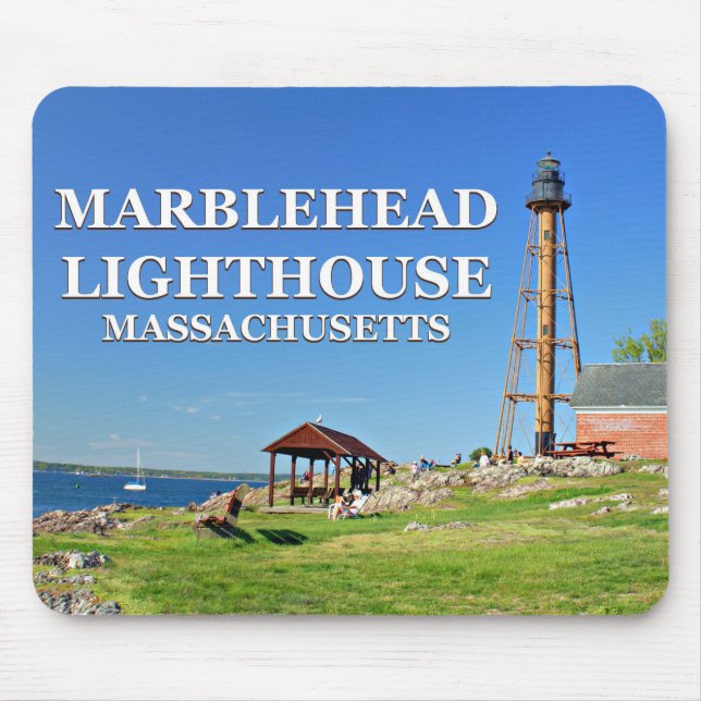 Marmorhütte, Massachusetts Mousepad (Vorne)
