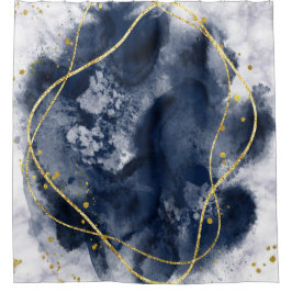 marmoriert duschvorhang