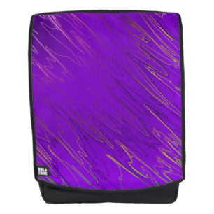 Marmoriert Lila Rucksack