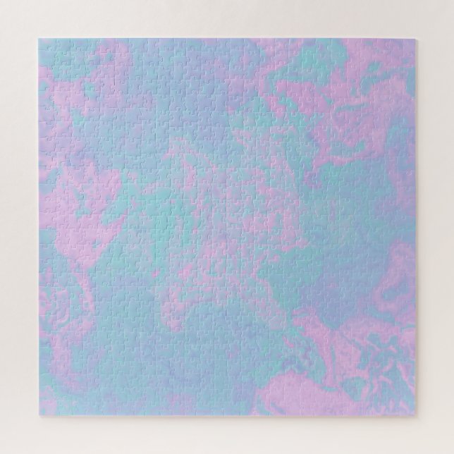 Marmorierte Pastellfarbe Puzzle (Vertikal)