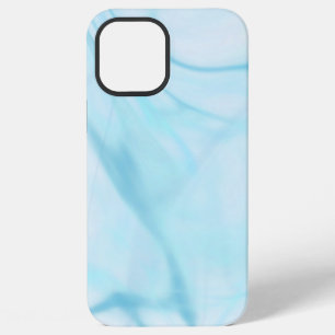 Marmorierte Stein Blaulicht Textur iPhone 12 Pro Max Hülle