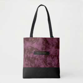 Marmoriertes Burgund | Schicker Feiertags-Tote