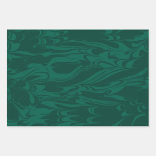 Marmorkiefern Geschenkpapier Set