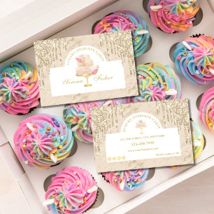 Marmorkuchen Bäckerei Koch Elfenbeingold Visitenkarte