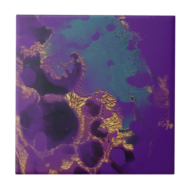 Marmorkunst Abstrakt Fliese (Vorderseite)