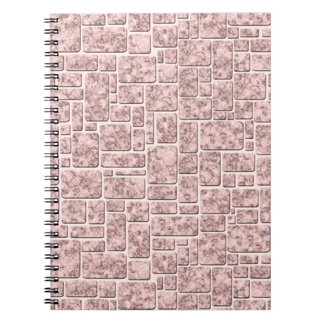 Marmorloft # loft #marmor #pink notizblock (Vorderseite)