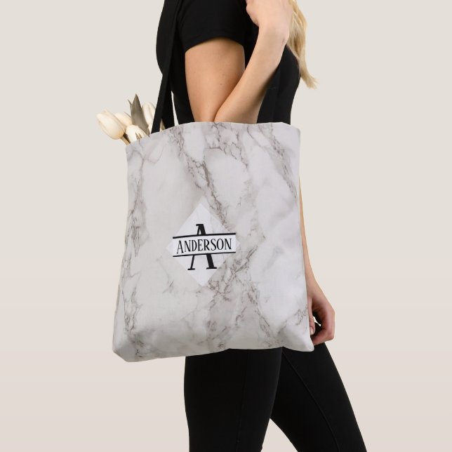 MarmorMONOGRAM Grau Tasche - Jede Anlässe nach Maß (Von Nahem)