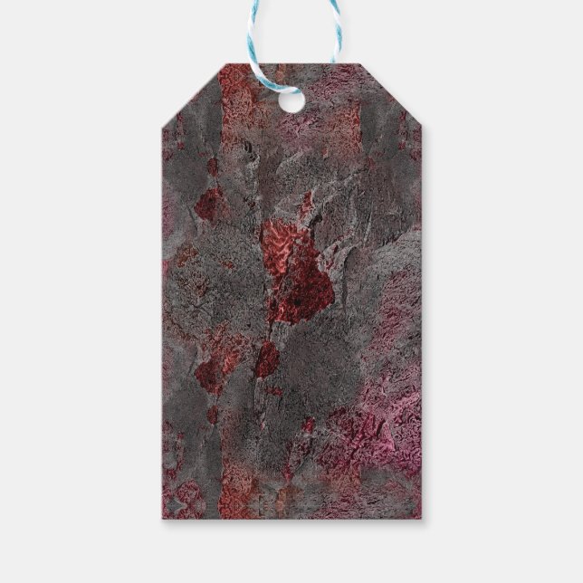 Marmormuster Geschenkanhänger (Vorderseite)