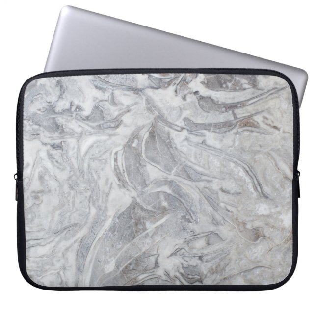 Marmormuster Laptopschutzhülle (Vorderseite)