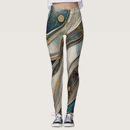 Marmormuster Leggings