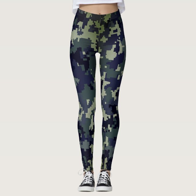 Marmormuster-Leggings Leggings (Vorderseite)