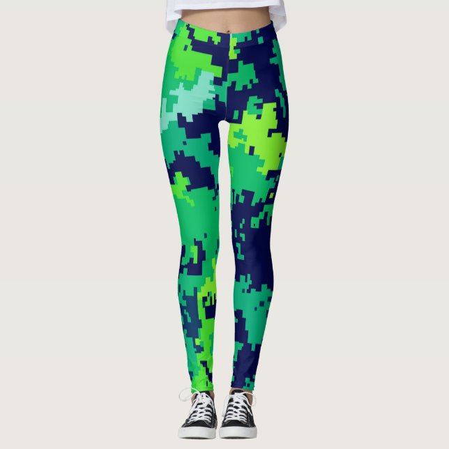 Marmormuster-Leggings Leggings (Vorderseite)