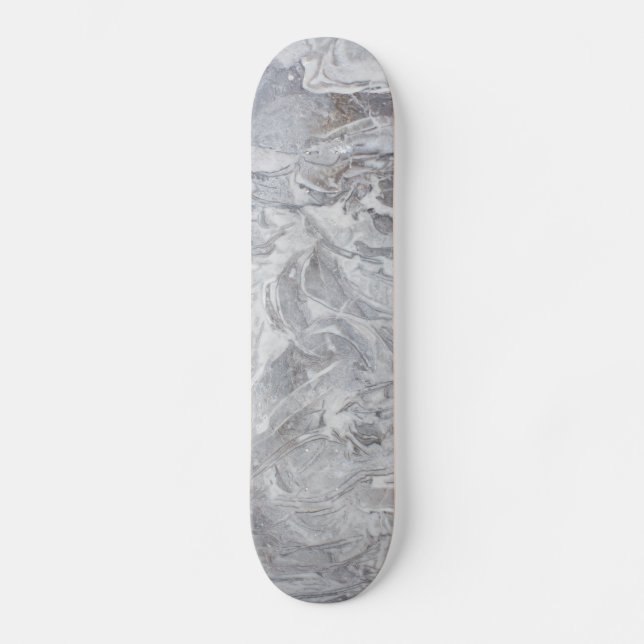 Marmormuster Skateboard (Vorderseite)