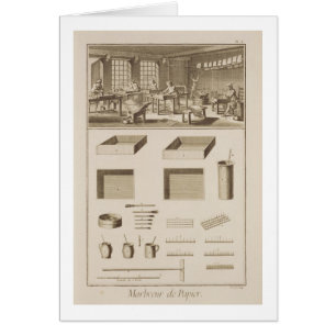 Marmorndes Papier, von der "Enzyklopädie" durch