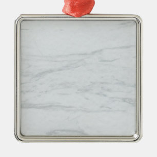 Marmorpastel Glitzer Premium Square Ornament Aus Metall