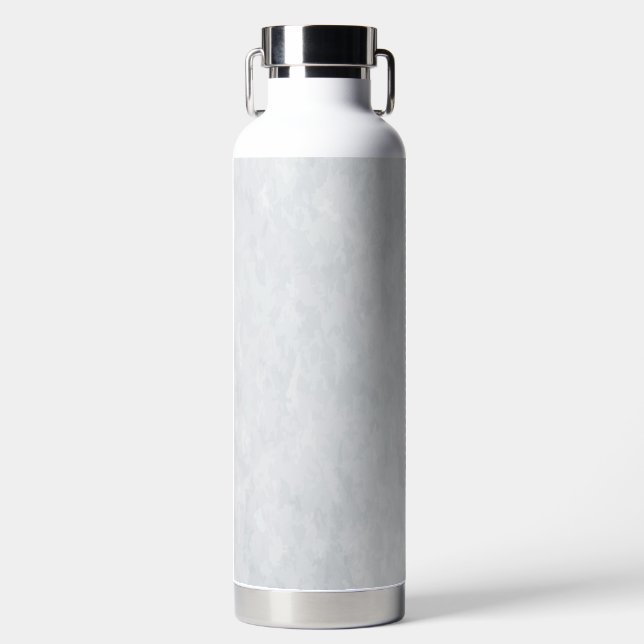 Marmorpastel Stone Texture Glitzer Wasserfarbe Trinkflasche (Vorderseite)