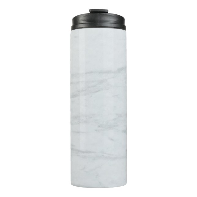 Marmorpastel Stone Texture Thermal Tumbler Thermosbecher (Vorderseite)