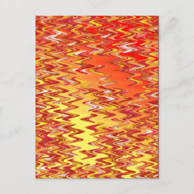 Marmorpflaster Digitale Kunst - Postkarte (Vorderseite)