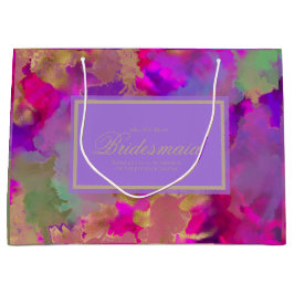 Marmorrosa, lila, Goldmedaille Große Geschenktüte