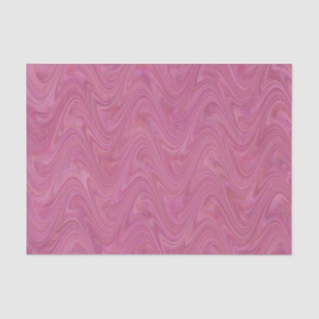 Marmorrosa Muster Seidenpapier (Vorderseite)