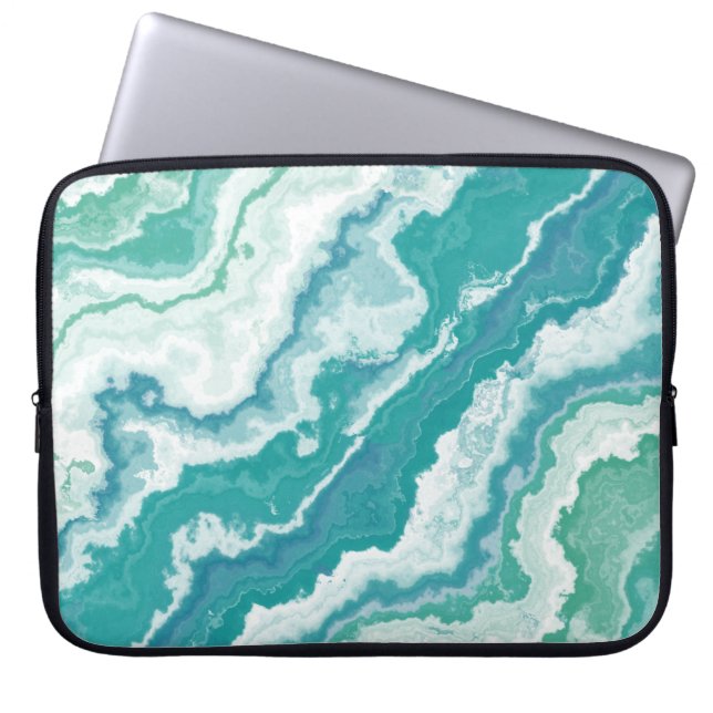 Marmorschaum: Laptopschutzhülle (Vorderseite)