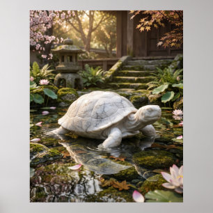 Marmorschildkröte Küstenruhig Poster