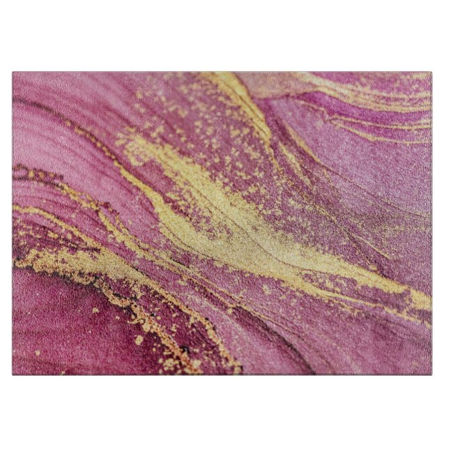 Marmorschneidebrett Schneidebrett (Vorderseite)