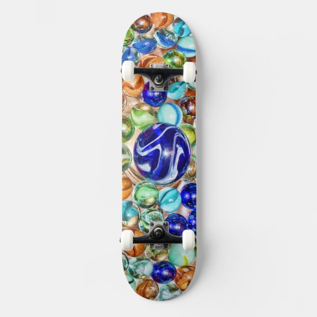 Marmorskateboard Skateboard (Vorderseite)