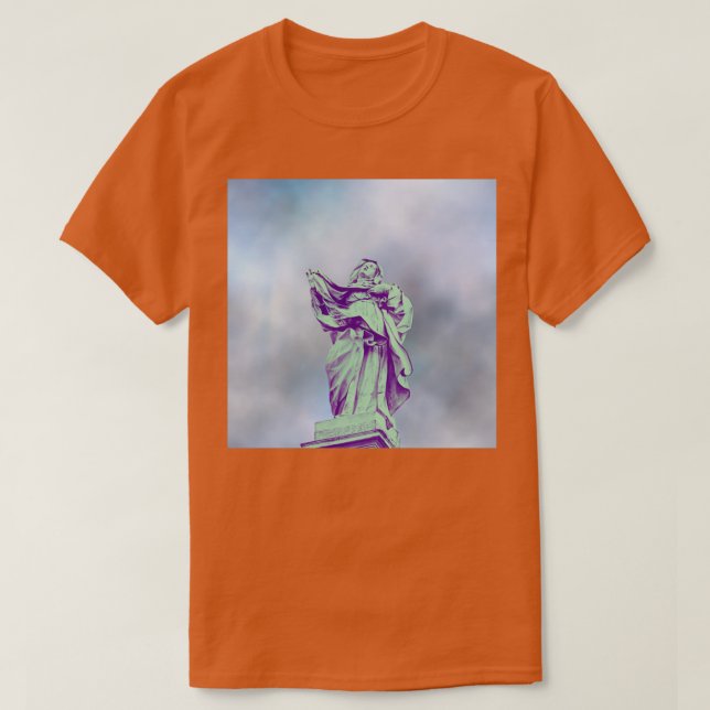 Marmorskulptur T-Shirt (Design vorne)