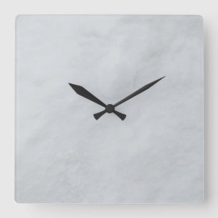 Marmorstein 10,75" quadratische Acrylwand Wanduhr