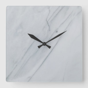 Marmorstein 10,75" quadratische Acrylwand Wanduhr
