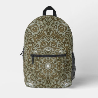 Marmorstein-Textur-Druck Minimalistische Ästhetik Bedruckter Rucksack