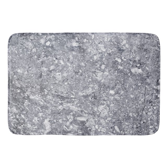 Marmorsteinmuster Bath Mat Badematte (Vorderseite)