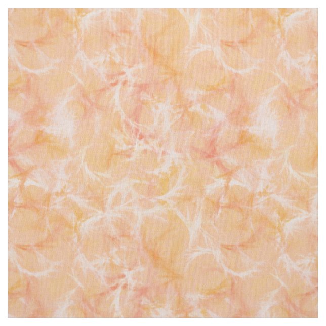 Marmorstrudeldruck - weich Orange Stoff (Muster)