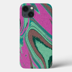 Marmorstruktur Bunt Case-Mate iPhone Hülle